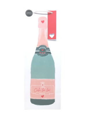 George Champagne Ooh La La gift bag for champagne bottles, UK version