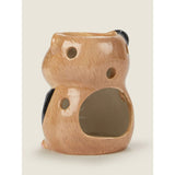 George Home Brown Guinea Pig-Shaped Ceramic Oil Burner