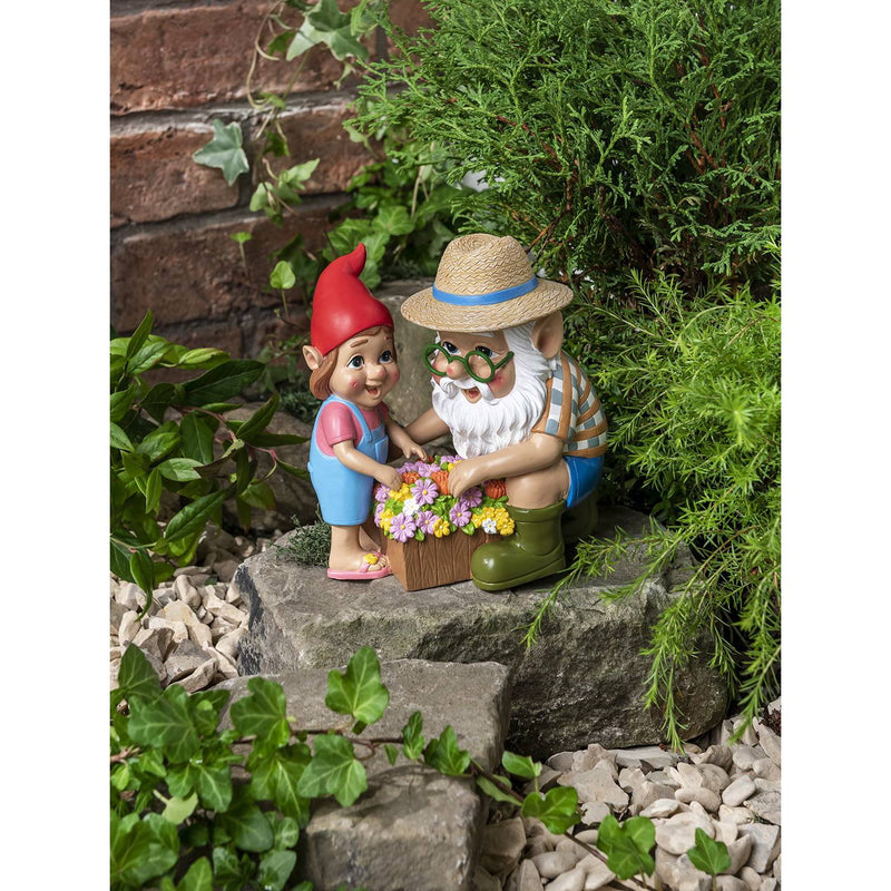George Home gnome family 15.5x10x16.5cm, UK version