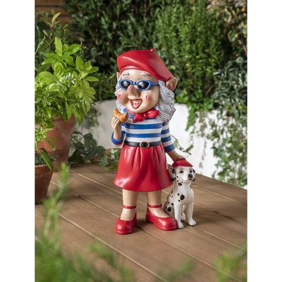 ASDA George Home Croissant Gnorma Decorative Gnome 11.5x8.5x24cm- Buy online at McGrocer