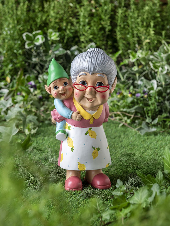 George Home Grandma Piggy Back Gnome GOODS ASDA   