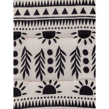 George Home Miami cushion 2 pack black stamp print (British brand)