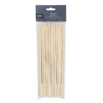 XPLOR bamboo skewers with handle 30cm pack of 50 (British brand)