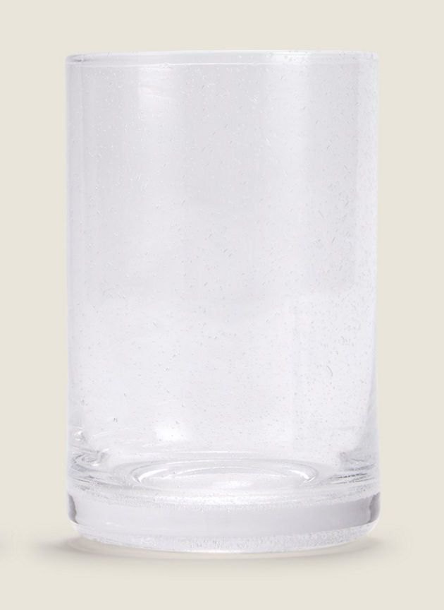 George Home Clear Bubble Hi-Ball Glass