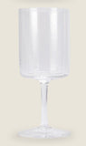 George Home Clear Bubble Wine Glass GOODS ASDA   