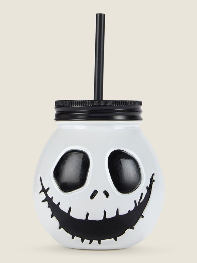 George Home Nightmare Before Christmas Mason Jar