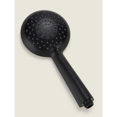 ASDA George Home Black 5-Function Shower Head- Buy online at McGrocer