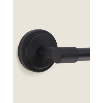 George Home Sèche-serviettes mural noir mat 50cm