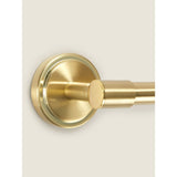 George Home brass wall mounted towel rail, UK version