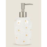 George Home White Daisy Soap Dispenser GOODS ASDA   