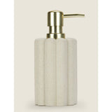 George Home soap dispenser ribbed cylinder, UK version