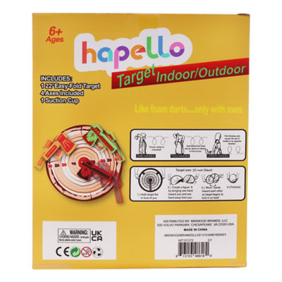 Hapello throwing game set for indoor and outdoor play (British brand)
