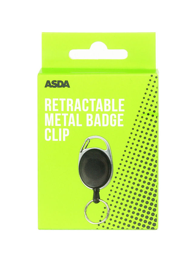 ASDA Badge Reel Clip GOODS ASDA   