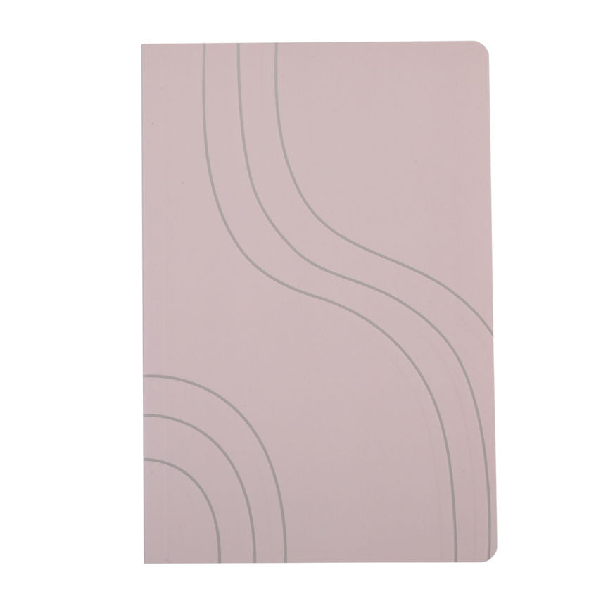 ASDA Beige Stripe Notebook GOODS ASDA   