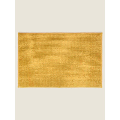 George Home super soft cotton bath mat mustard, imported from the UK