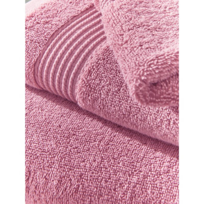 George Home Pink Egyptian Cotton Bath Sheet