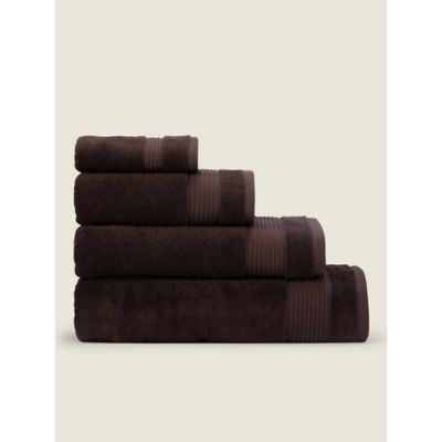 George Home coffee bath sheet, imported from the UK