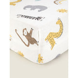 George Home Safari Jersey Cot Bed Cotton Sheet - Set of 2 GOODS ASDA   