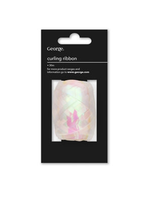 Ruban cadeau irisé à friser George ASDA 30m - Achetez en ligne sur McGrocer