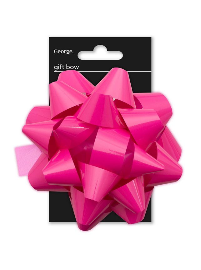 George Giant Pink Gift Bow GOODS ASDA   