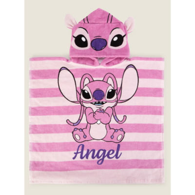Disney Engel Bedruckter Baumwollponcho 57 x 108 cm