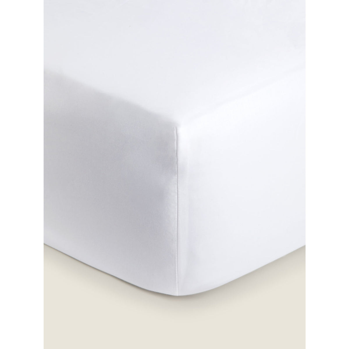 George Home white fitted sheet king (British brand)