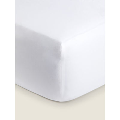 George Home white fitted sheet king (British brand)