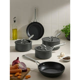 Gino D'Acampo black pro pan set of 5 (British brand)