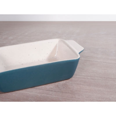 George Home teal retro roaster 20cm stoneware, UK version