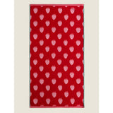 George Home strawberry jacquard towel 130x70cm (British brand)