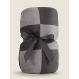 George Home checkerboard super-soft throw 120x150cm, UK version