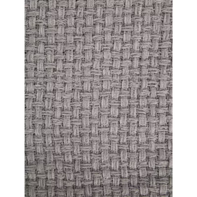 George Home grey chenille throw 120 x 150 cm, UK version