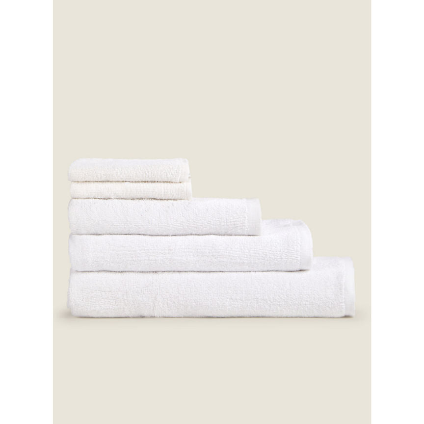 George Home White 100% Cotton Bath Sheet