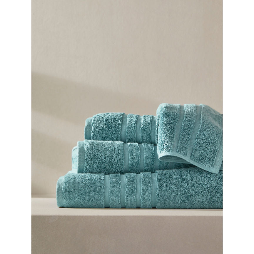 George Home Denim Ultra Plush Antimicrobial Bath Sheet