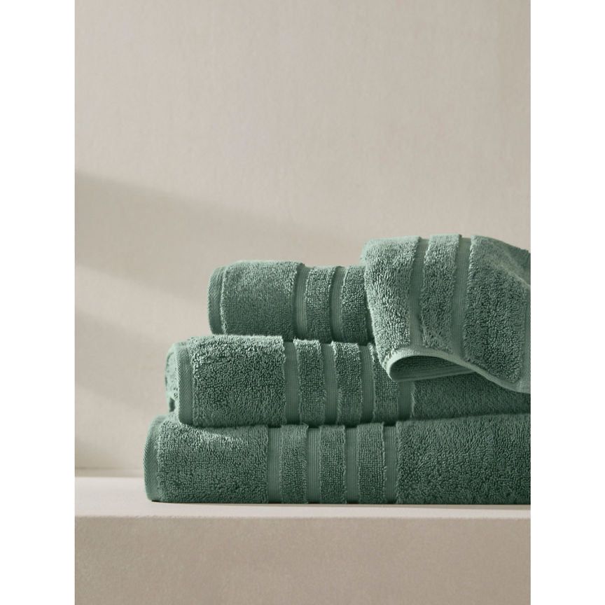 George Home Green Ultra Plush Antimicrobial Face Cloth GOODS ASDA   