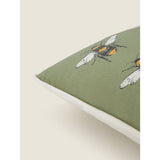 George Home green bee cushion 30cm, UK version
