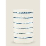 George Home navy nautical stripe tumbler 12cm (British brand)