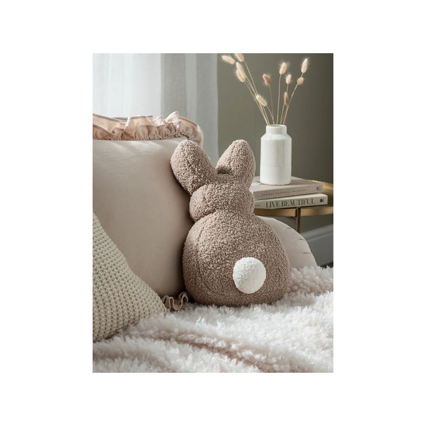 George Home Mocha Bunny Cushion