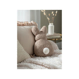 George Home Mocha Bunny Cushion GOODS ASDA   