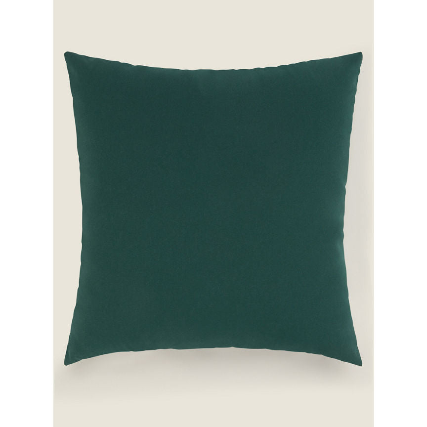 George Home Green Plain Indoor & Outdoor Cushion GOODS ASDA   