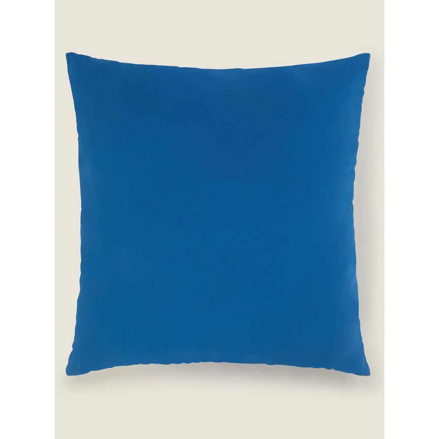 George Home Blue Plain Indoor & Outdoor Cushion