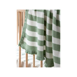 Stacey Solomon green knitted shawl 100x70cm (British brand)