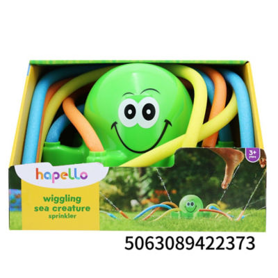 Hapello Octopus Sprinkler outdoor water toy - British product