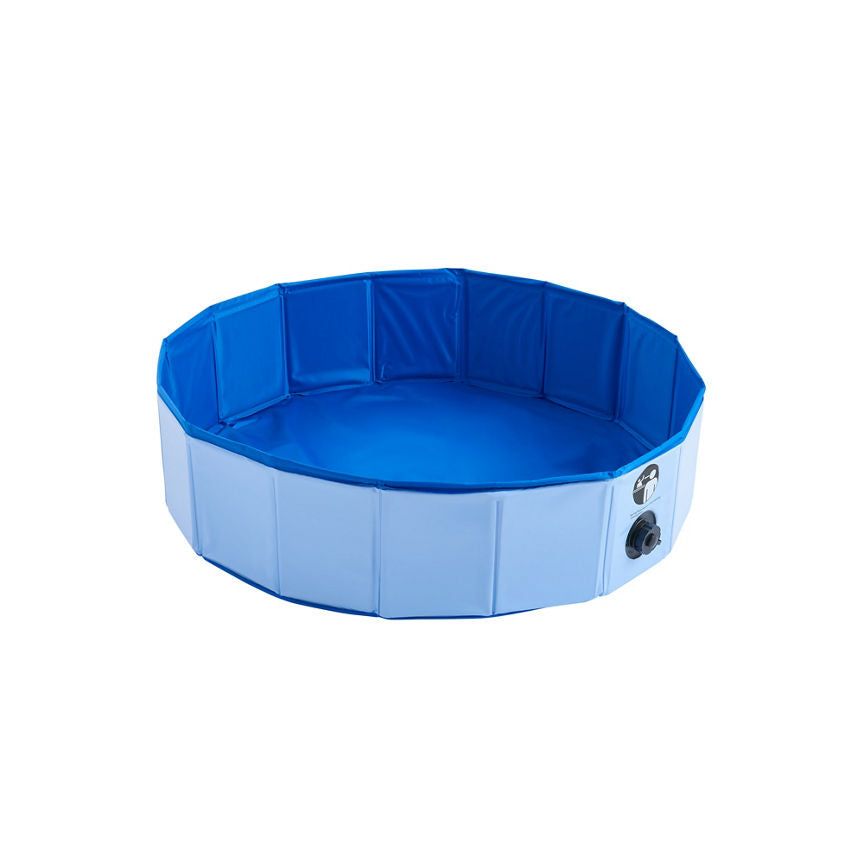 Hapello Blue Round Dog Paddling Pool