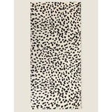 George Home Black & White Monochrome Animal Cotton Beach Towel