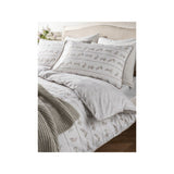 Stacey Solomon natural bunny piped duvet set king, imported from the UK