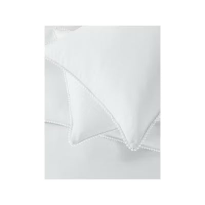 At Home with Stacey Solomon white bobble edge duvet cover set double - British product