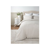 At Home with Stacey Solomon Natural Mini Ruffle Stripe Duvet Set King - British product