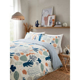 George Home Ocean Life Riviera Reversible Duvet Sheet - Double GOODS ASDA   