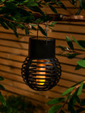 George Home hanging flame solar light warm white LED 6x6x9cm (British brand)